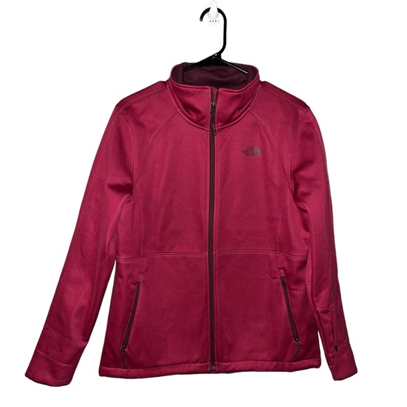 The North Face Maroon Insulated Full-Zip Jacket - Picture 1 of 2